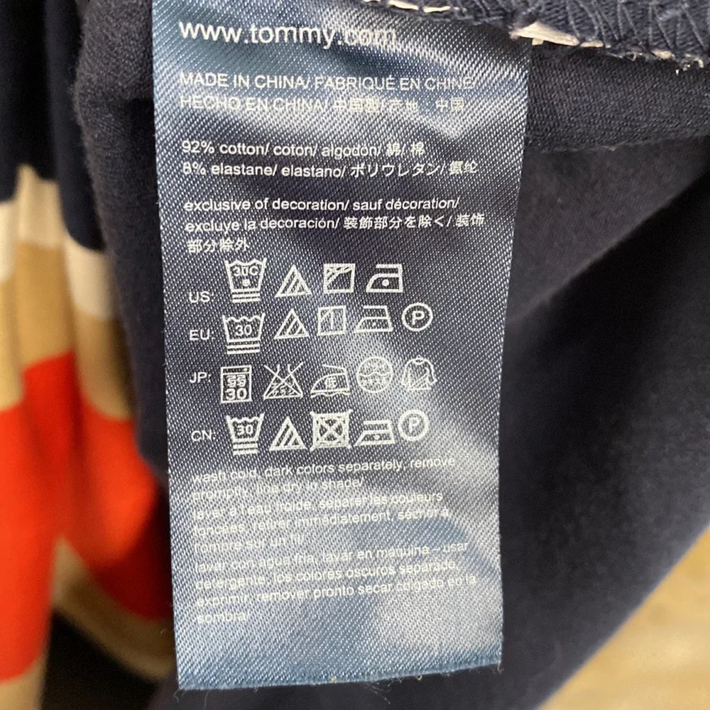 Vintage Tommy Hilfiger blue mod dress size extra small - Picture 9 of 12